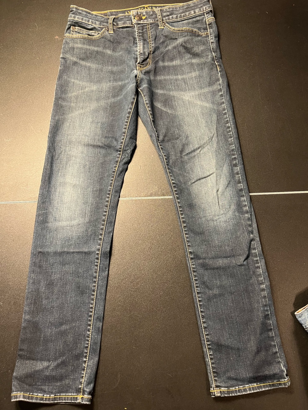 American Eagle Outfitters Men's Skinny Jeans in Faded Blue